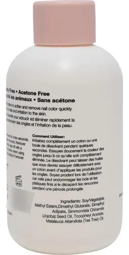 Quitacolor De Base De Soja Nail Magic