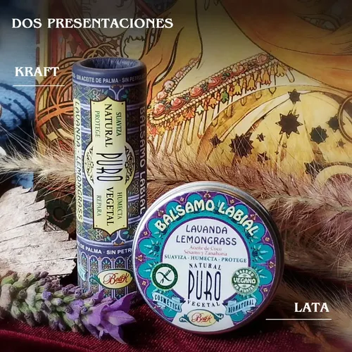 Bálsamo Labial Hidratante Vegano Con Vitamina E Boti-k