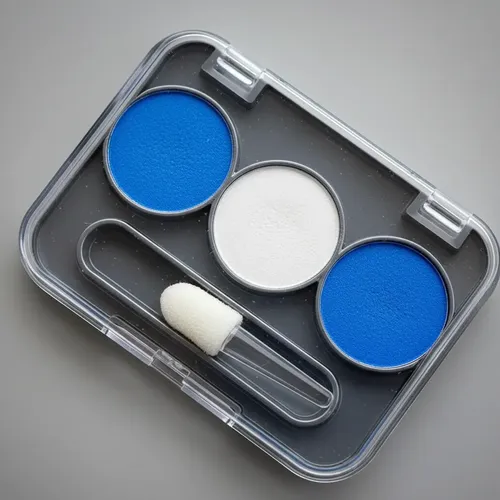 Pintura/maquillaje Celeste Y Blanca Mundial Seleccion