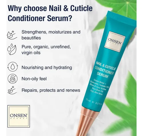 Tratamiento En Crema Para Uñas Y Cutículas Onsen Secret 15 M