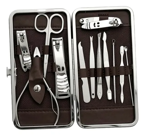 Estuche De Belleza Con Alicate Tijera Y Limas