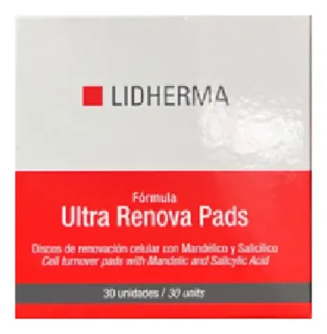Ultra Renova Pads Disco Exfoliante Ácido Mandélico Lidherma
