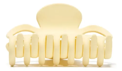 Broche de Pelo Grande Smit Crudo de Plástico Resistente