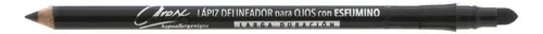 Arex Delineador De Ojos Negro C/esfumador