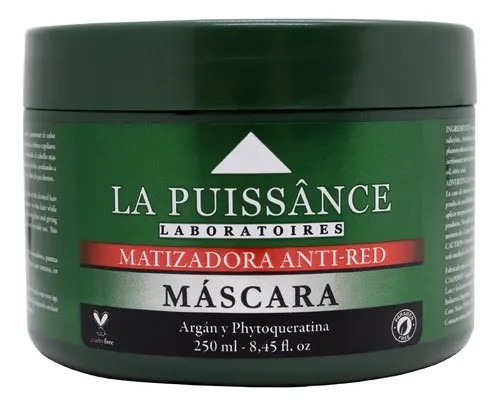 La Puissance Anti Red Shampoo + Máscara Matizadora Castaño