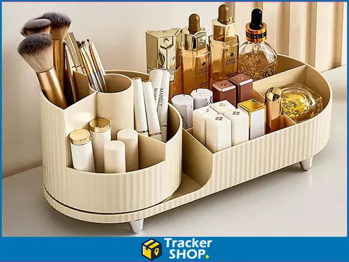 Organizador Maquillaje Porta Cosmético Y Brochas Make Up