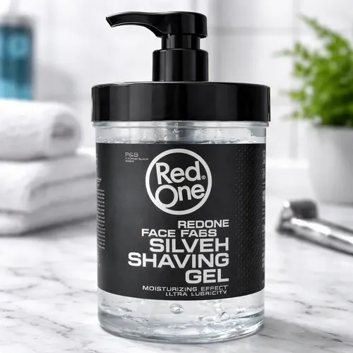 Red One Gel Silver Shaving Gel Hidratante Fresh 1000 Ml