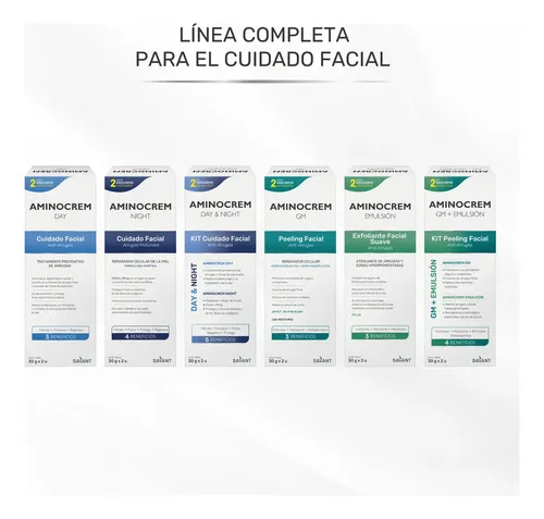 Aminocrem Day Crema Anti Arrugas Hidratacion Piel X 2 Uni