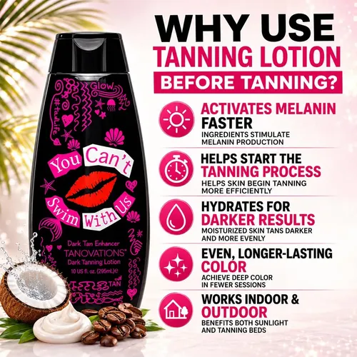 Loción Bronceadora Tanovations You Can’t Swim With Us 295 Ml