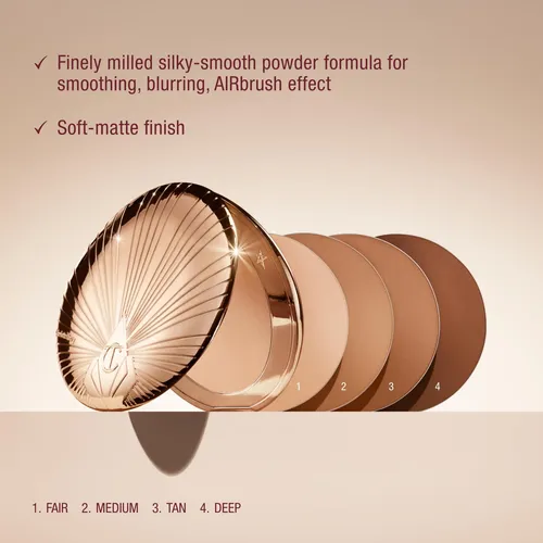 Polvo Bronceador Suavizante Y Difuminador Charlotte Tilbury