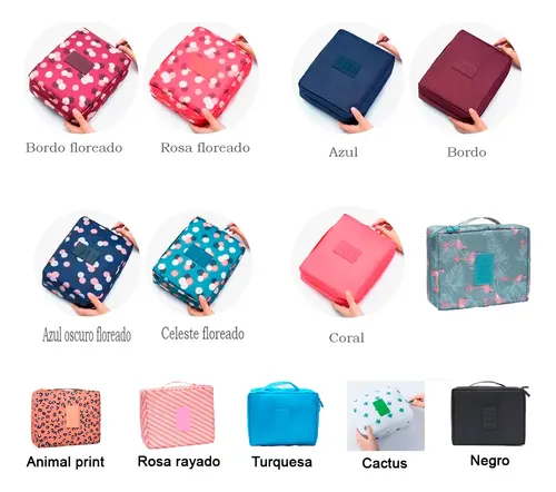 Neceser Portacosmeticos De Maquillaje Bolso Set Make Up X40