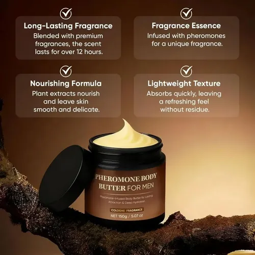 /ljzmanteca Corporal Para Hombres, Crema Corporal Para