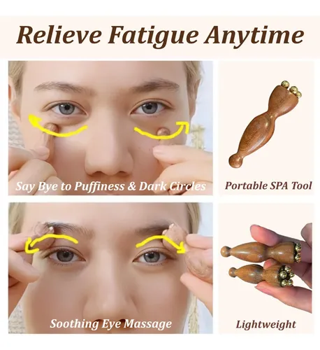 Set Masajeador Facial Gua Sha Y Peine 3 Unidades