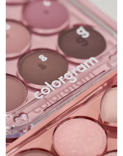 Paleta De Sombras Colorgram Pin Point 01 Durazno Y Coral