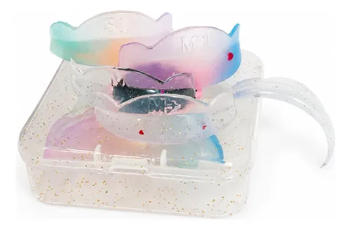 Bigudies Lifting Anatómicos Soft Frozen Con Glitter