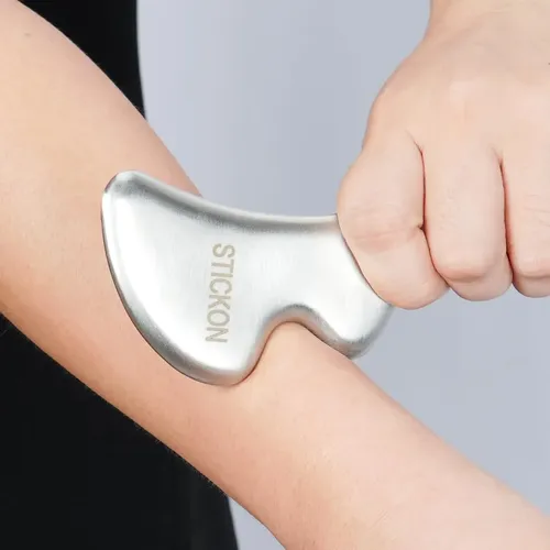 Masajeador Stickon 2 En 1: Juego De Gua Sha Y Lápiz De Acupu