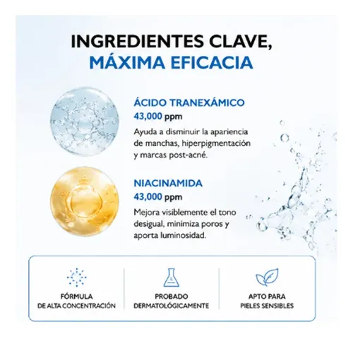 Sérum Iluminador De Manchas Con Ácido Tranexámico