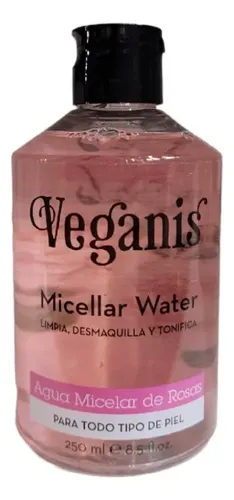 Agua Micelar De Rosas Veganis X250