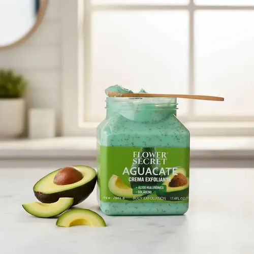 Crema Exfoliante Hidratacion Ácido Hialurónico Y Colágeno