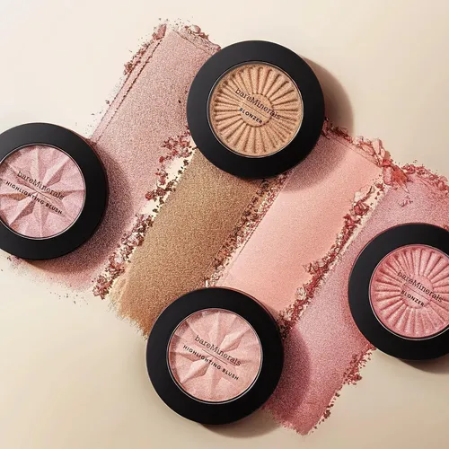 Gen Nude 2 En 1 Rubor Iluminador Opal Glow