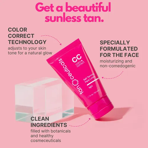 Tanceuticals Facial Autobronceador – Cc Self Tanning Loti…