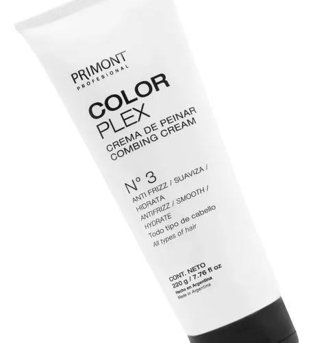 Primont Color Plex Crema De Peinar N°3 Anti Frizz Hidratante