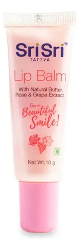 Bálsamo Labial Sabor Frutilla Sri Sri Tattva