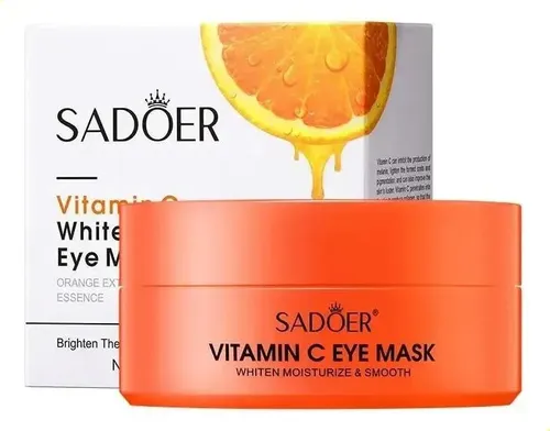 30 Pares Mascarillas Ojos Vitamina C Colágeno Sadoer
