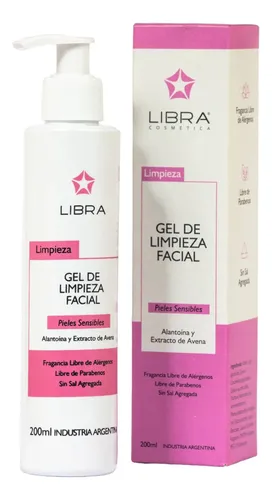 Libra Gel Facial Limpiador Pieles Sensibles 200ml