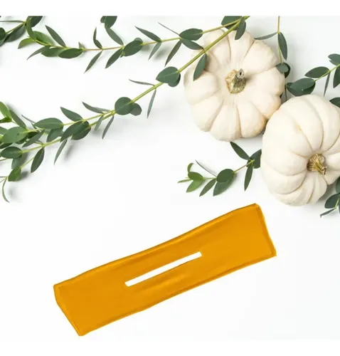 Summer Deft Bun Print Hair Band Wire Headband Amarillo Puro