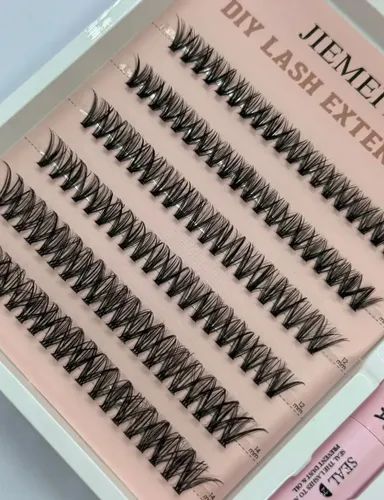 Set Pestañas Postizas Jmy Mix 0.07d 30d Adhesivo Pinza