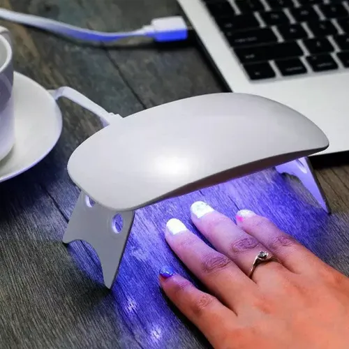 Mini Cabina Para Uñas Uvled Sunmini Usb 6w