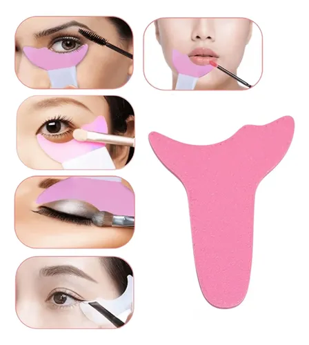 Aplicador Mascara Pestañas Delineado Sombras Labios Ojos