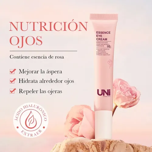 Contorno Para Ojos Hidratante De Rosas Hialuronico Asiática