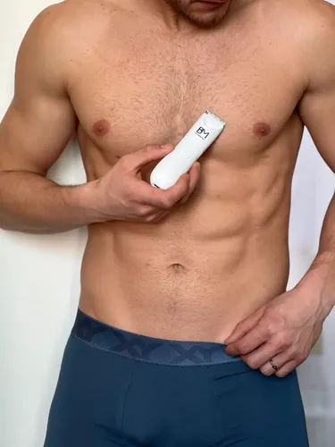 Afeitadora Corporal Razor Body White Zonas Intimas Ceramica