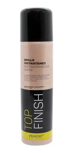 Primont Top Finish Brillo Instantáneo Modelado Peinado 240cc