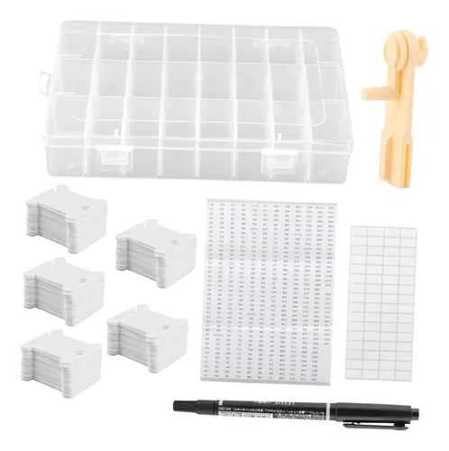 Kit Organizador De Hilo De Bordar, Bobinas De Hilo,