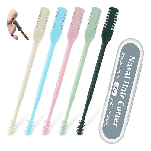 Cortador Vello Nasal Manual 360° Doble Punta 5 U
