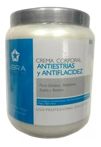 Libra Crema Anti Estrias Y Flacidez Colageno Centella