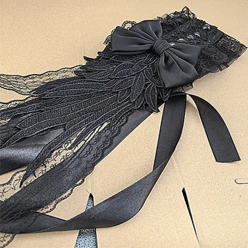 Zc Bandana Moderna De Lolita Con Cintas Extraíbles De Zc