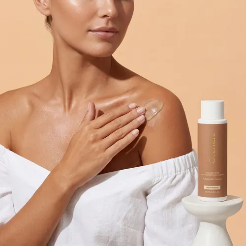 Loción Bronceadora Textura Ligera Cuerpo Bronceado