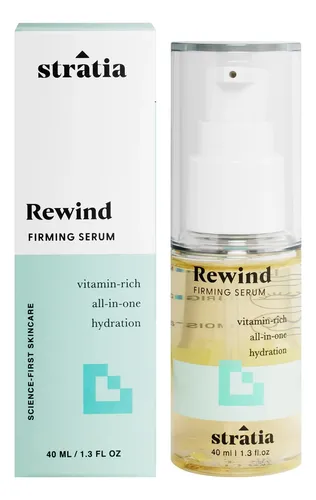 Sérum Stratia Rewind Con Ácido Hialurónico, 1.3 Onzas Líquid