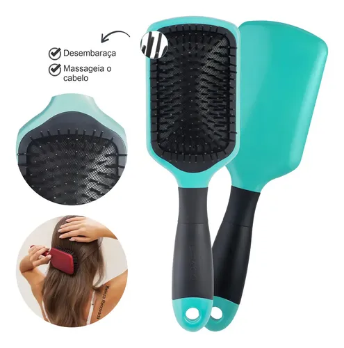 Cepillo De Pelo Para Peinar Y Desenredar Raqueta Profesional