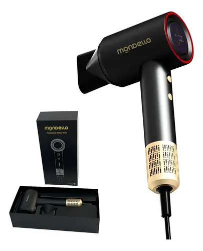 Secador Pelo Profesional Smart Bldc Ion Shine Liss Air Negro