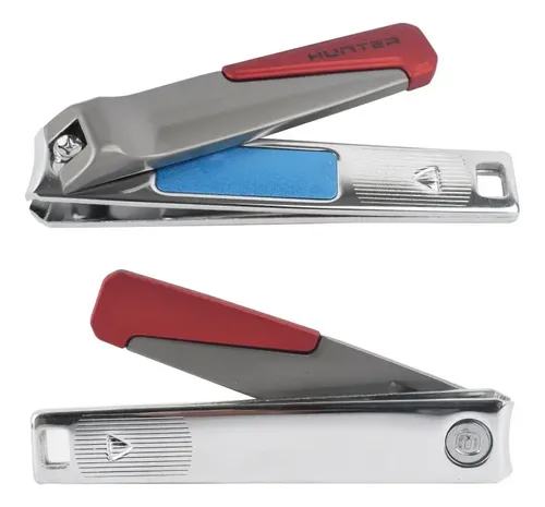 Alicate Corta Uñas Con Lima De Carbono 8cm Hunter Omd3001