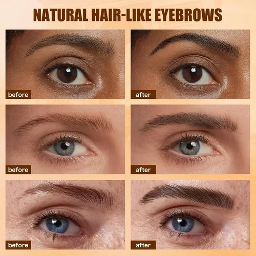 Lápiz Para Cejas W3w 4d Marrón Medio