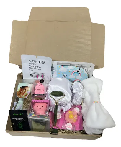 Kit Skincare Facial Box Regalo Mascarillas Aseo Personal Spa