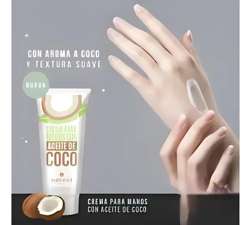 Crema De Manos Hidratante Con Aceite De Coco Millanel 80g