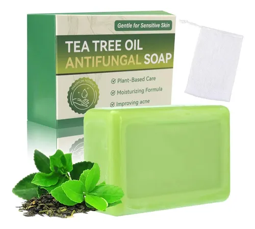 Jabón De Árbol De Té, Piel Sana, Exfoliante Suave