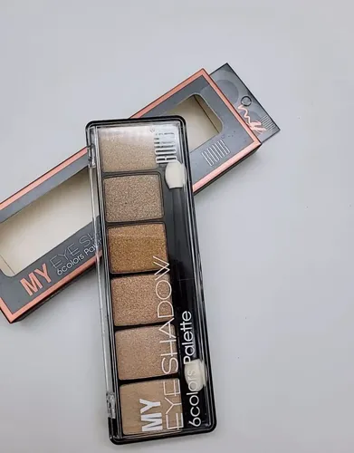 Paleta De Sombras Ojos Tonos Nude Maquillaje Cosmeticos
